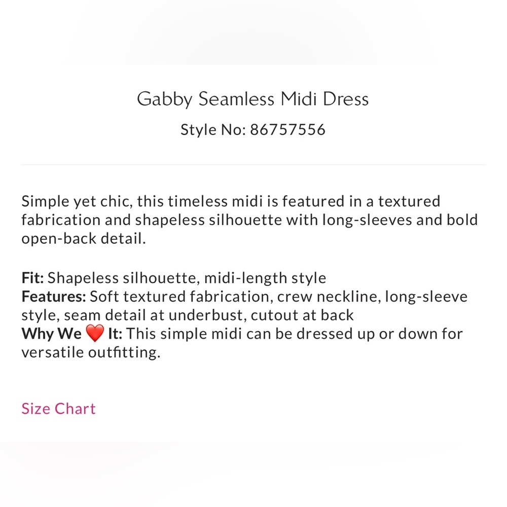 NWT: Free People Gabby Midi Dress - Picture 5 of 6